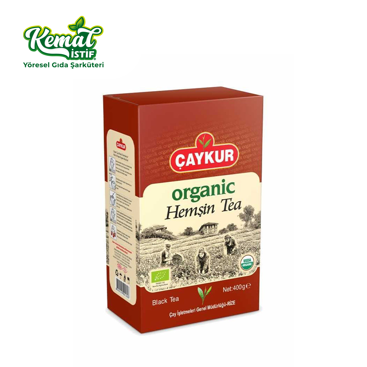ÇAYKUR HEMŞİN ORGANİK 400 GR