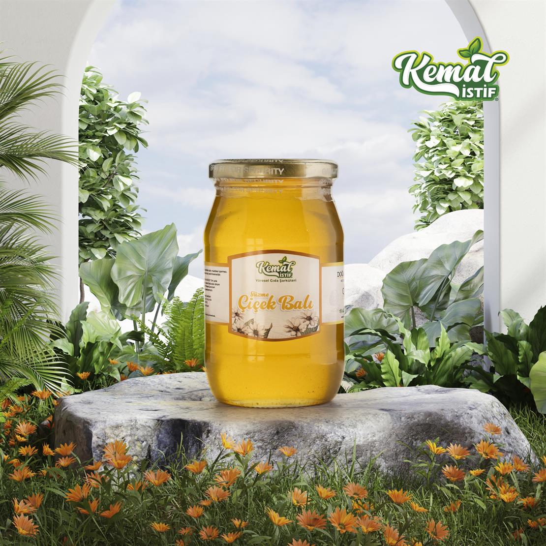 Kemal İstif Süzme Çiçek Balı 500gr