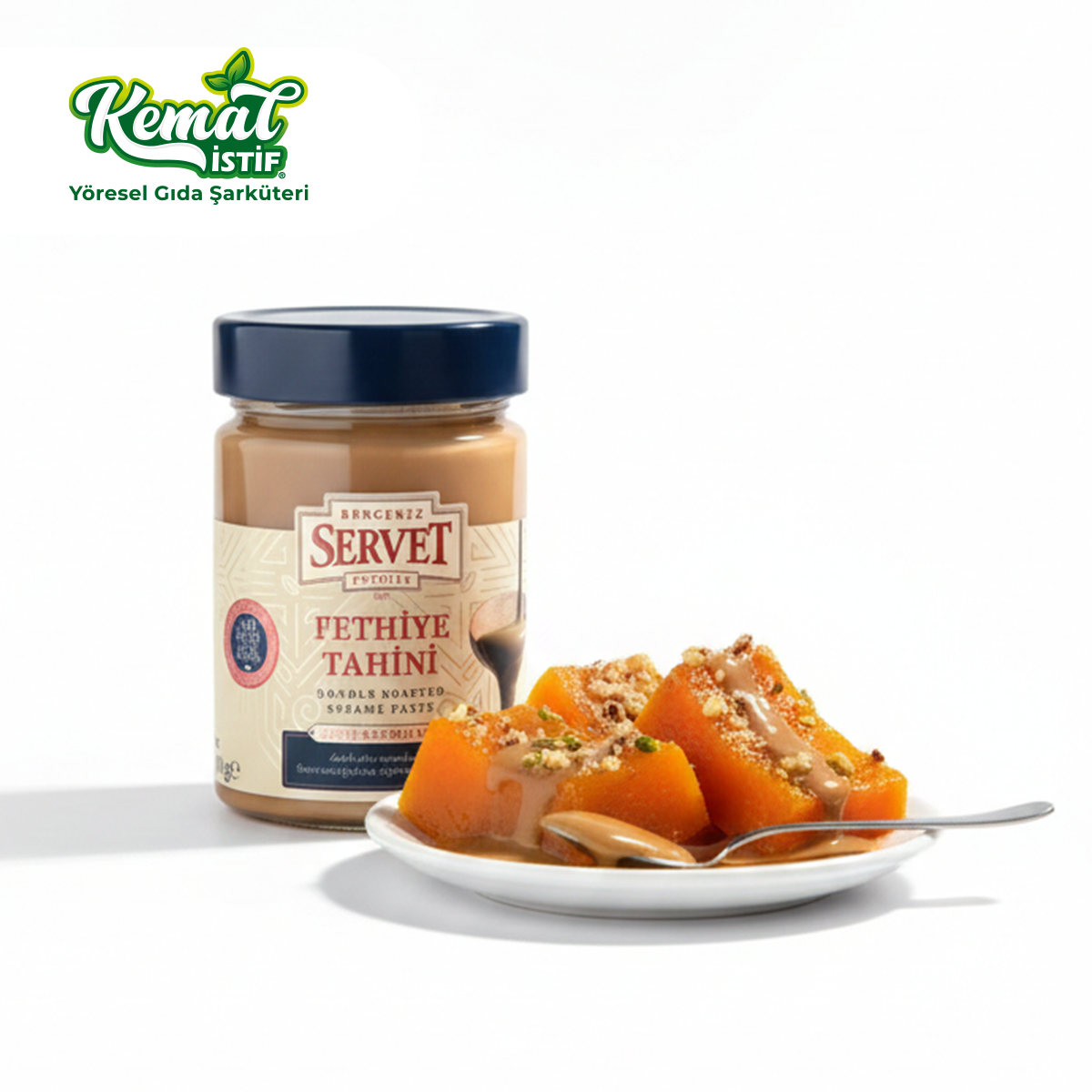 Tek Kavrulmuş Taze Fethiye Tahini - 300 gr