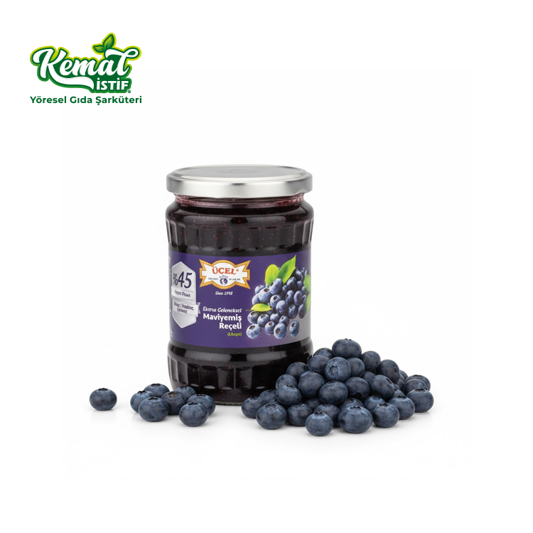 ÜÇEL MAVİ YEMİŞ  REÇELİ  ( LİKAPA ) 680 GR