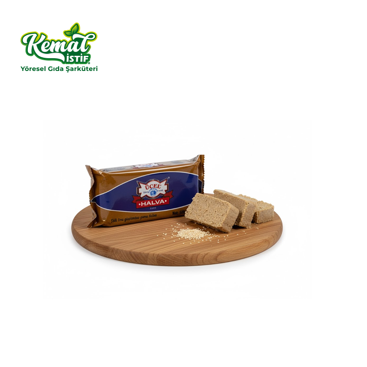 ÜÇEL TAHİN HELVA KUTU KAKAOLU 400 GR
