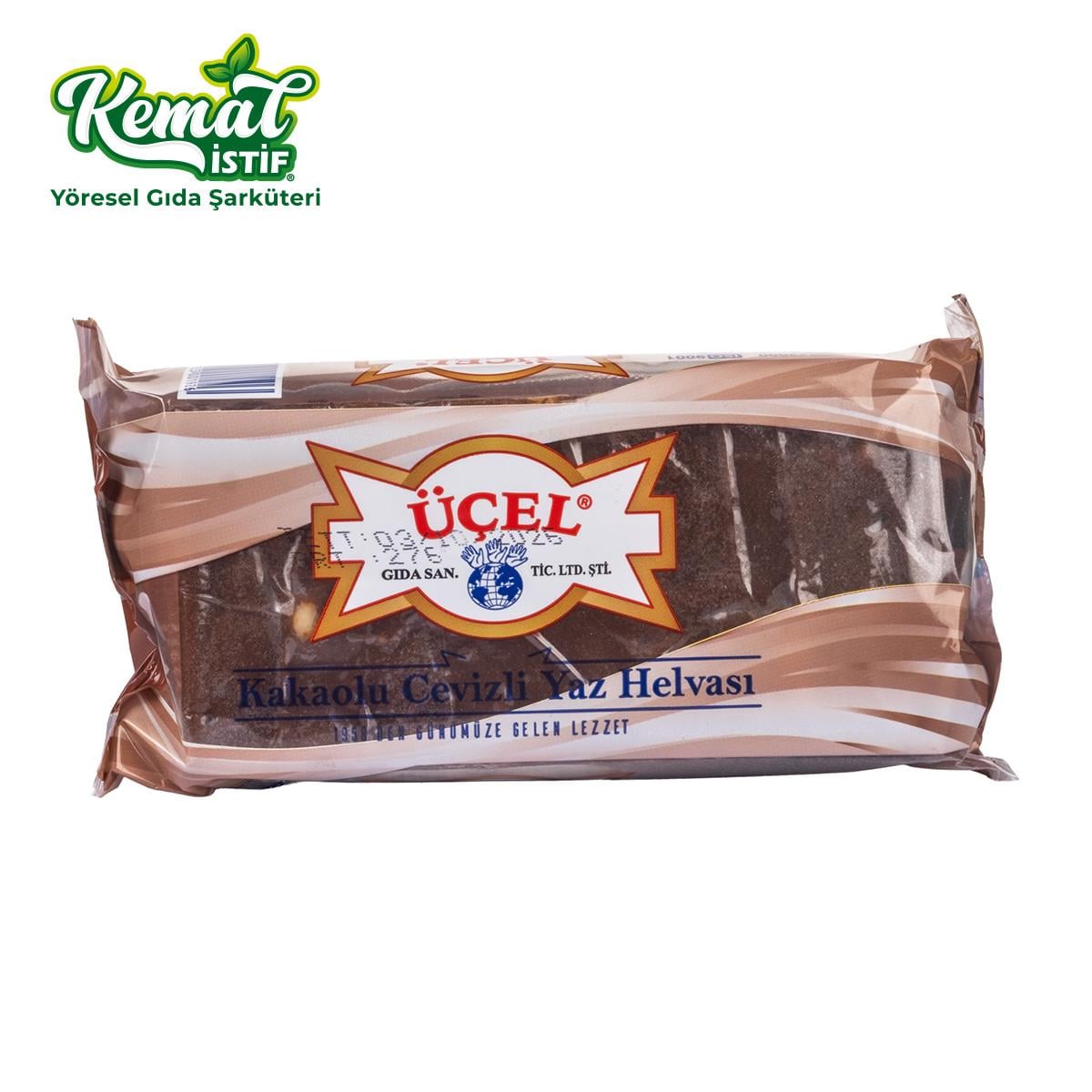 ÜÇEL YAZLIK HELVA KAKAOLU ÇEVİZLİ 500 GR