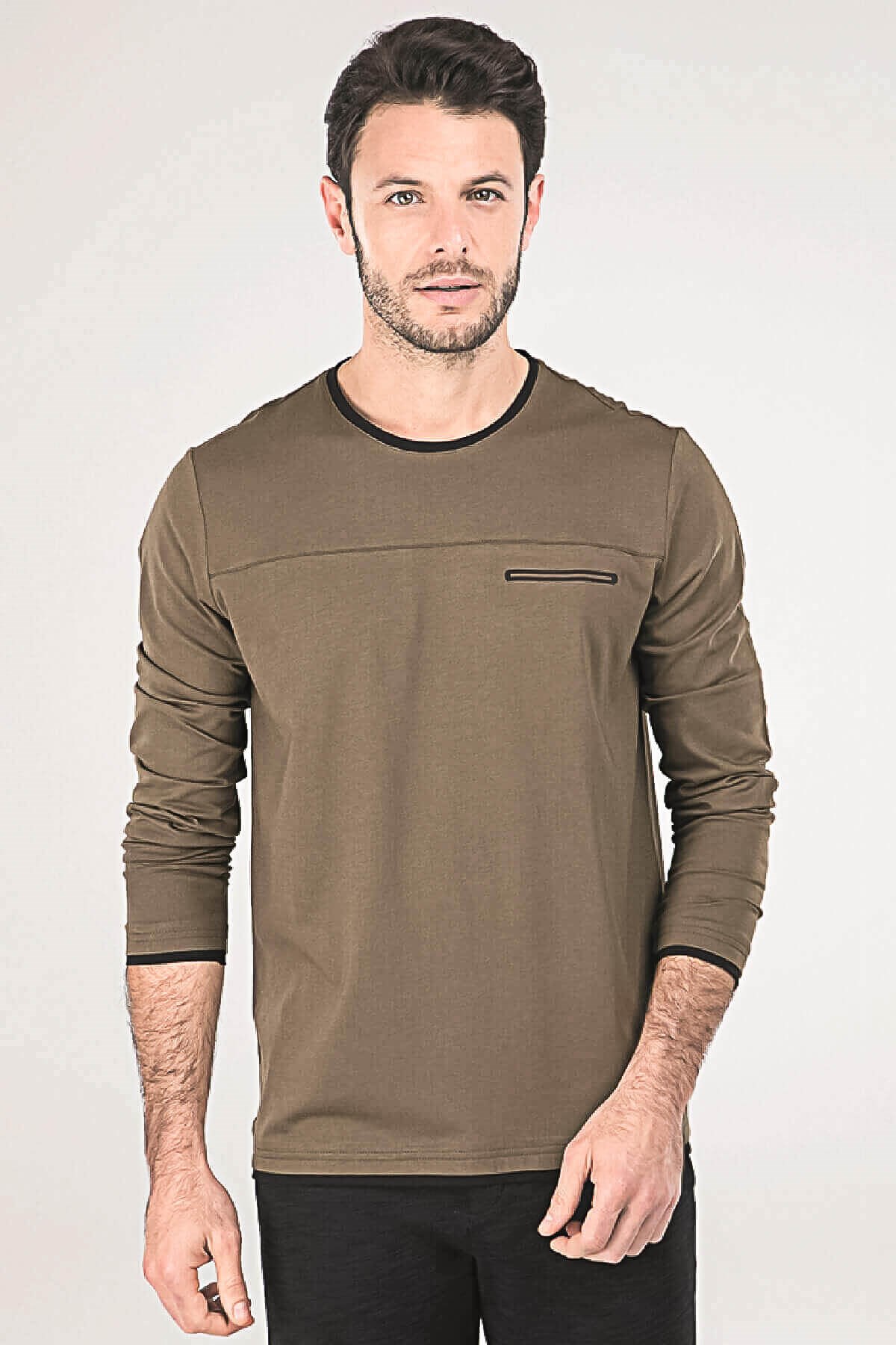 Blackspade 30033 Erkek Modal Kışlık Uzun Kol Tişört