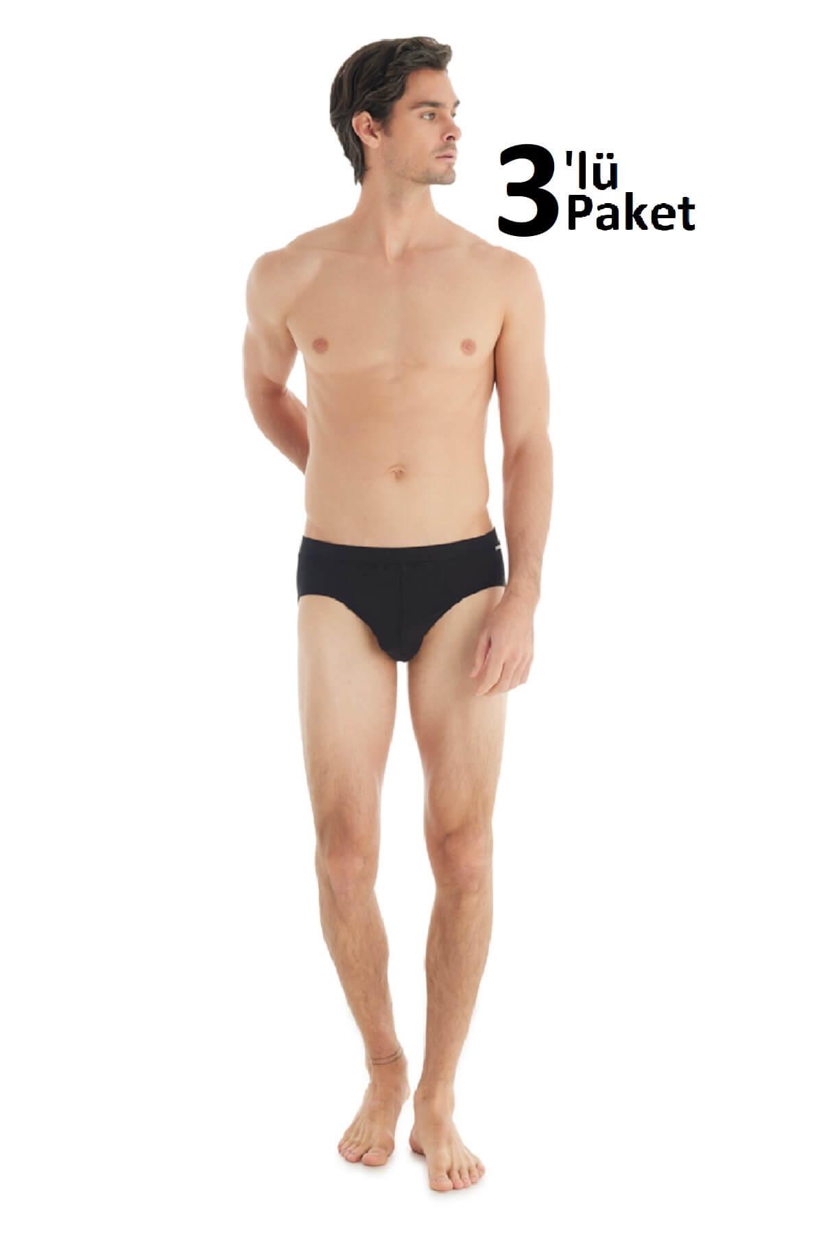 Blackspade 9311 %94 Modal 3'lü Ekonomik Paket Erkek Slip
