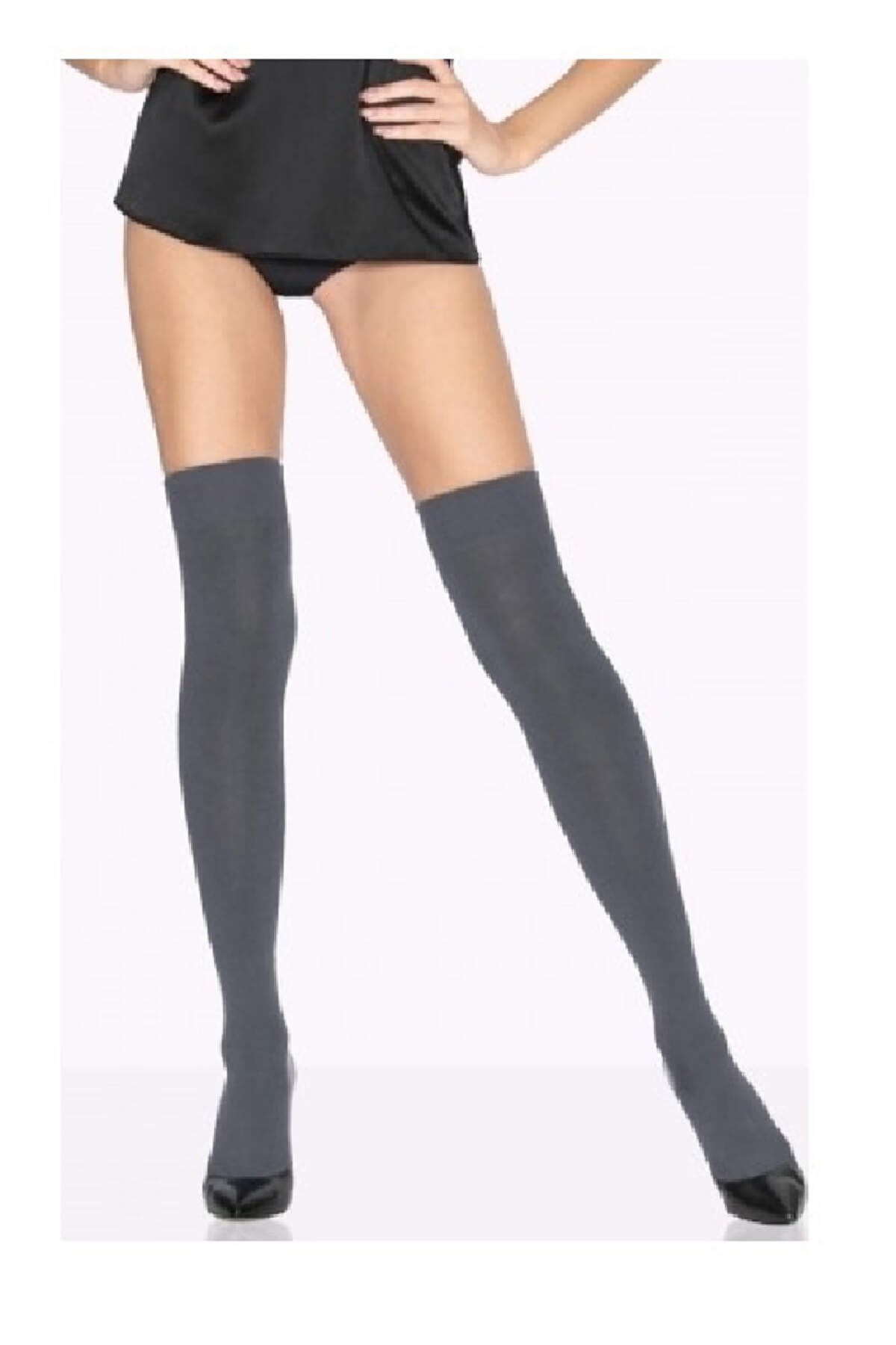 Diba 482 Kadın Kışlık Bambu Diz Üstü Çorap
