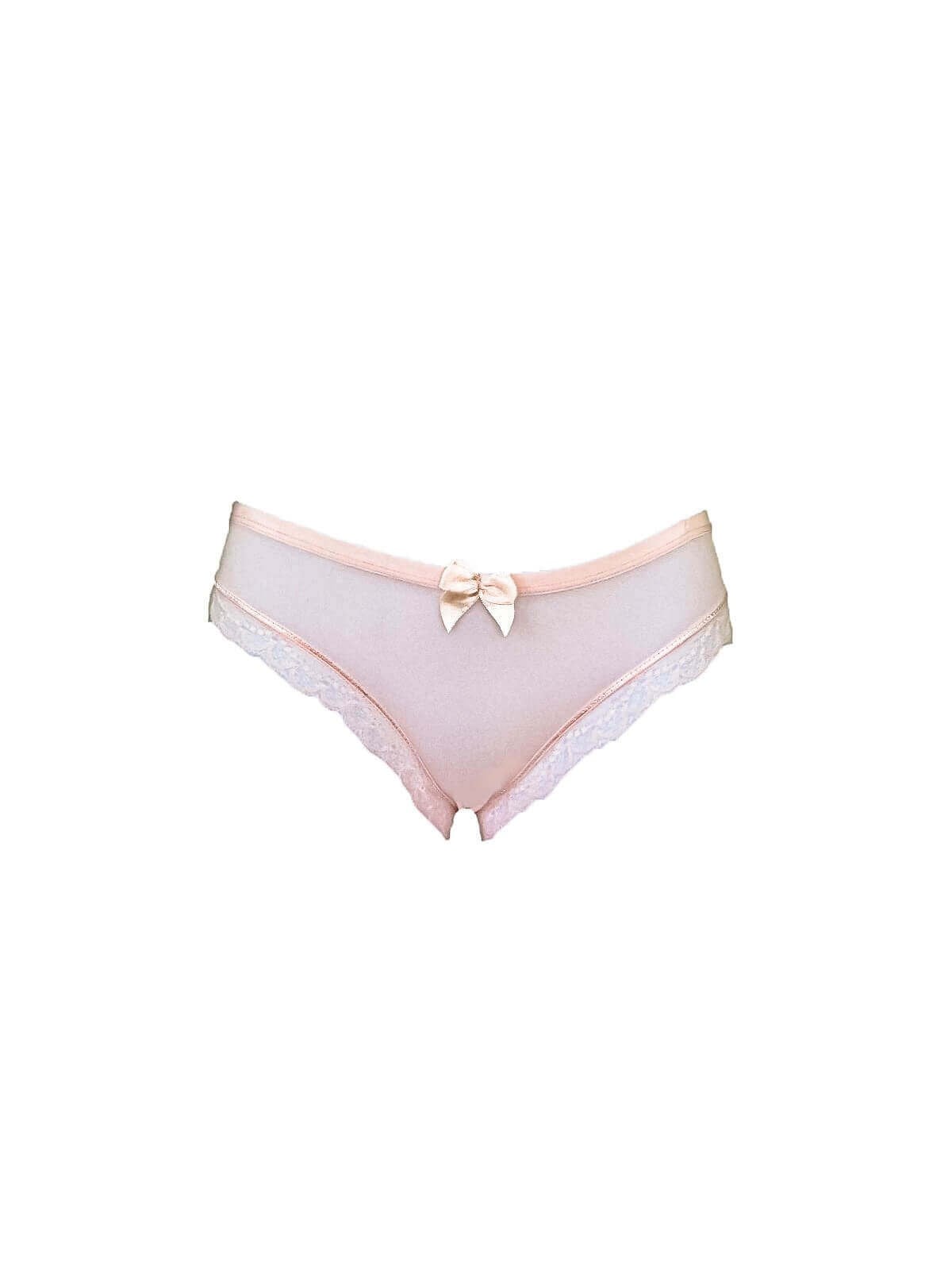 Papatya 09 Somon Fantezi Dantelli Slip