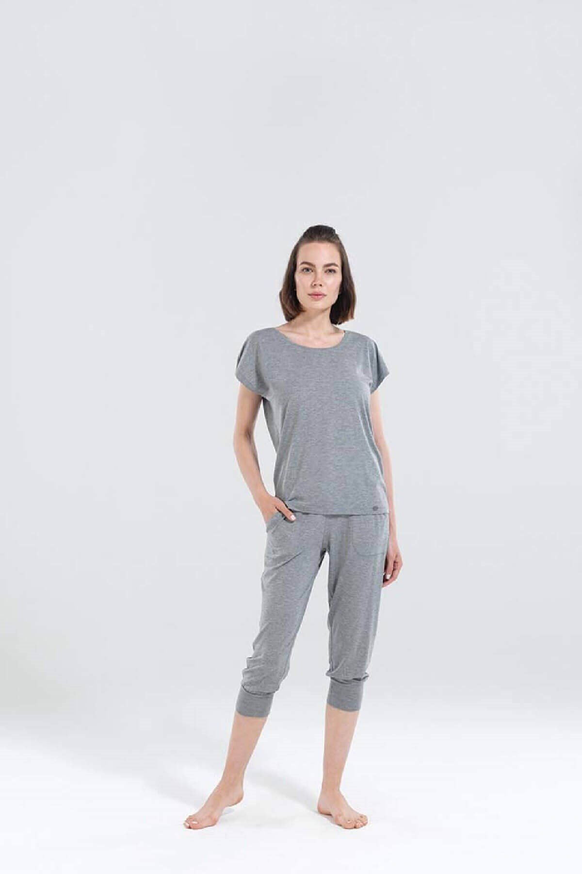 Blackspade %94 Modal Yazlık Kadın Kapri Takımı