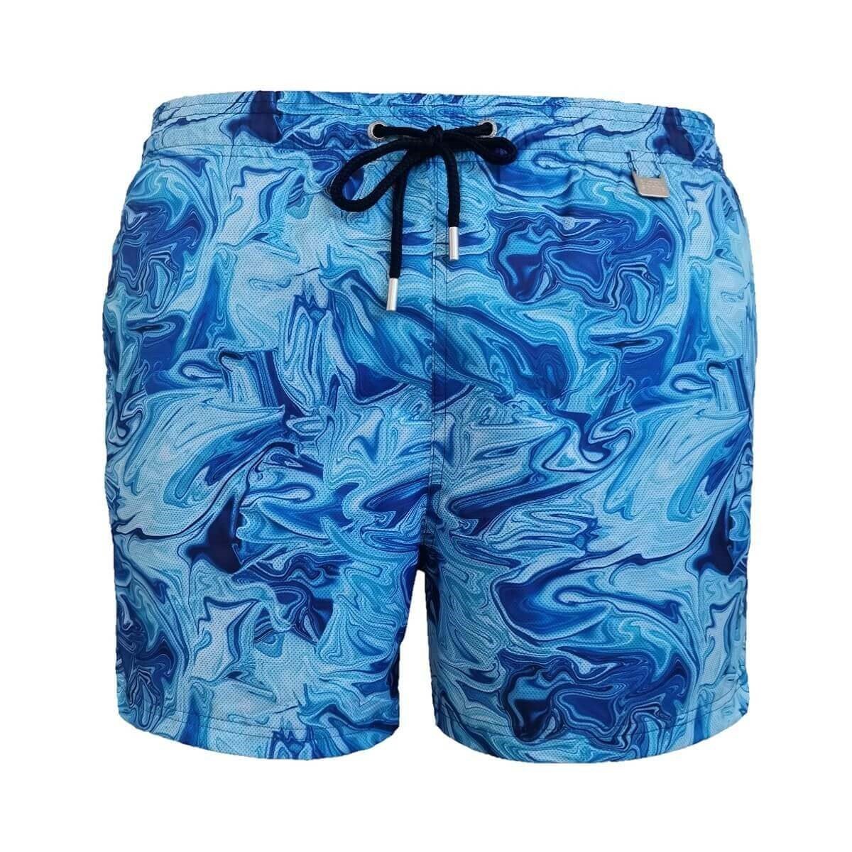 Blackspade Erkek Mavi Deniz Şort Mayo