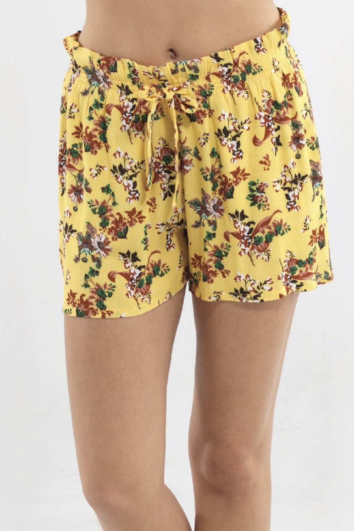 Blackspade Kadın Tensel Şort - Yeşil