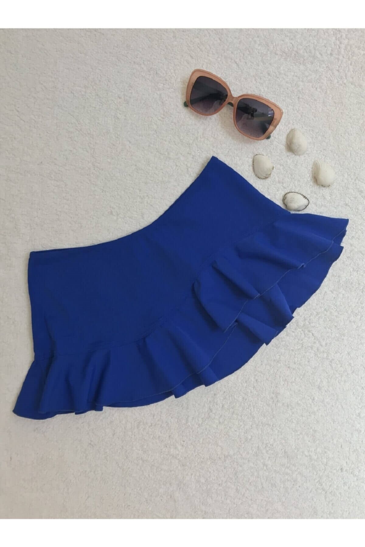 Dagi Volanlı Mini Plaj Eteği