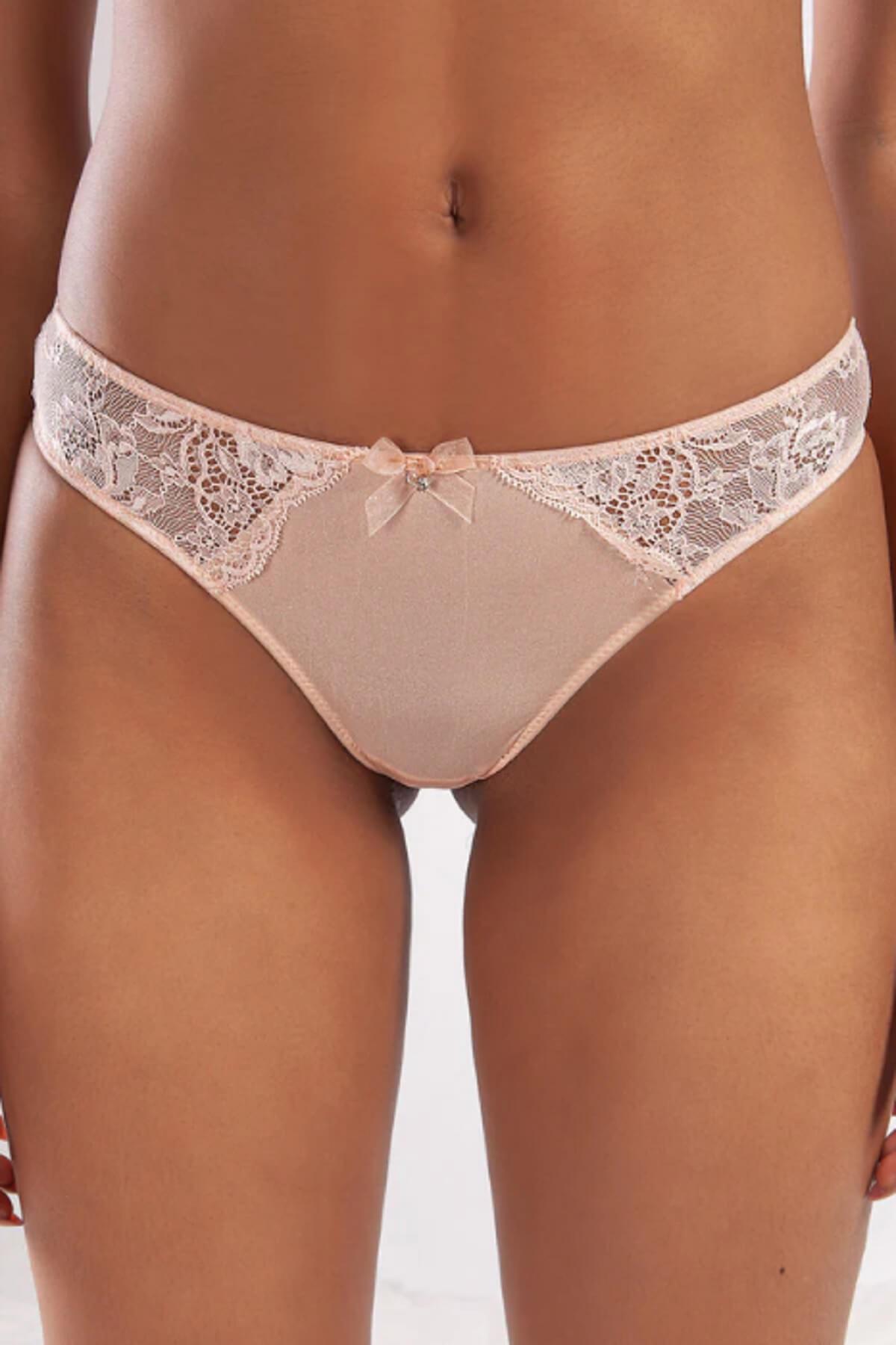 Golshan 141-010 Gracia Kadın Dantel Detaylı Fantezi Mini String & Tanga
