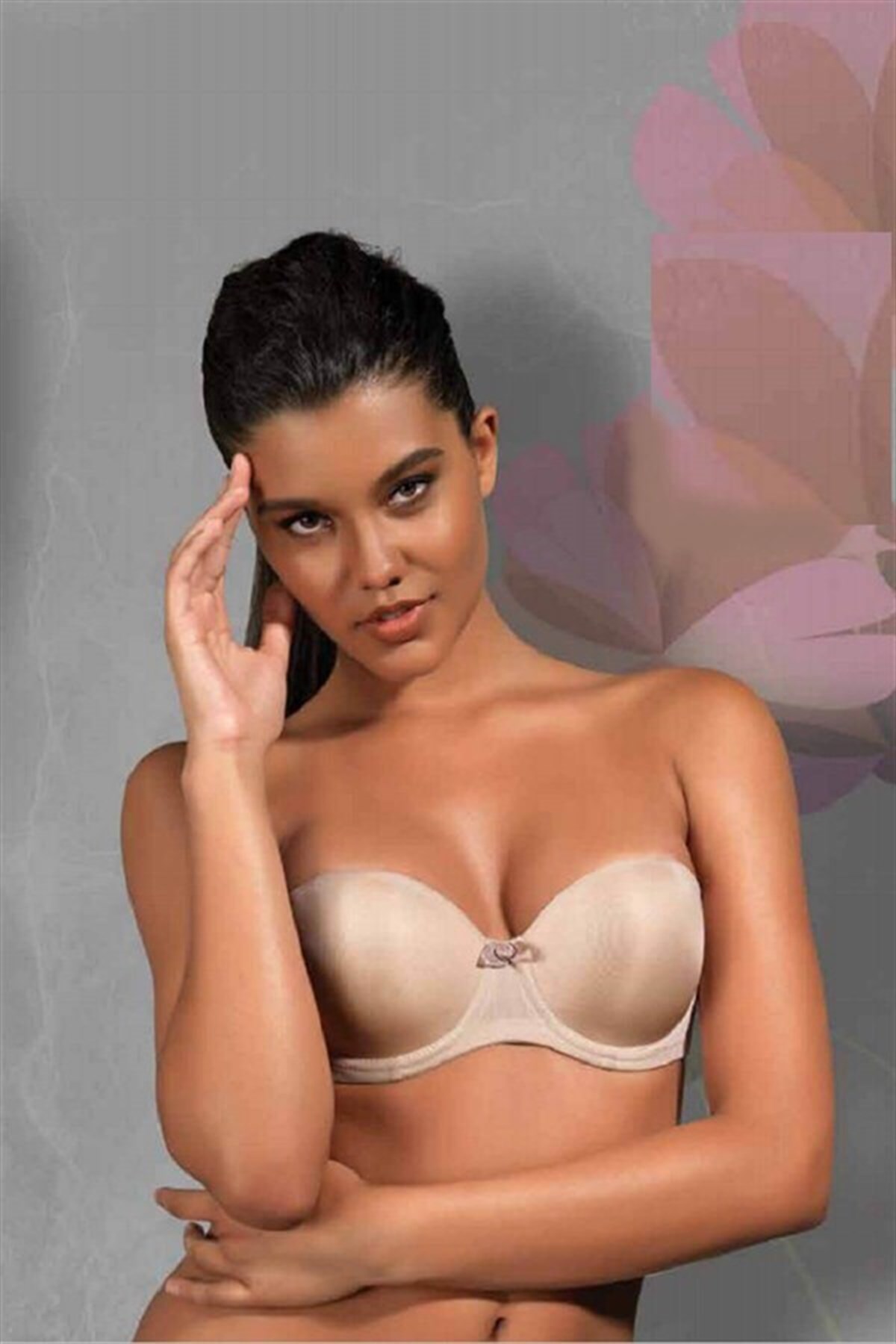 Golshan Desteksiz Toparlayıcı Straplez Sütyen