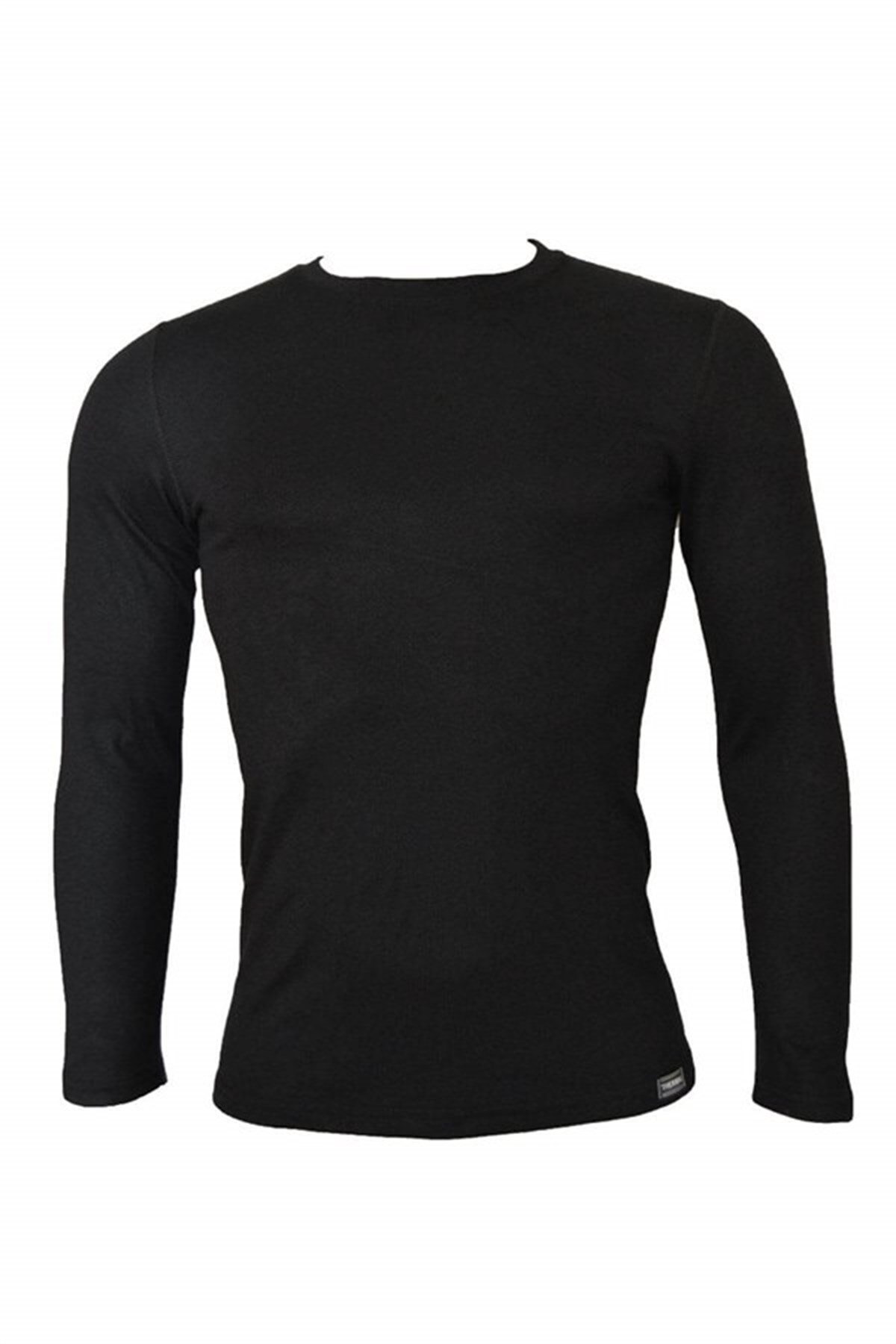 Malabadi Erkek Termal Bisiklet Yaka Uzun Kol Üst İçlik Ekru