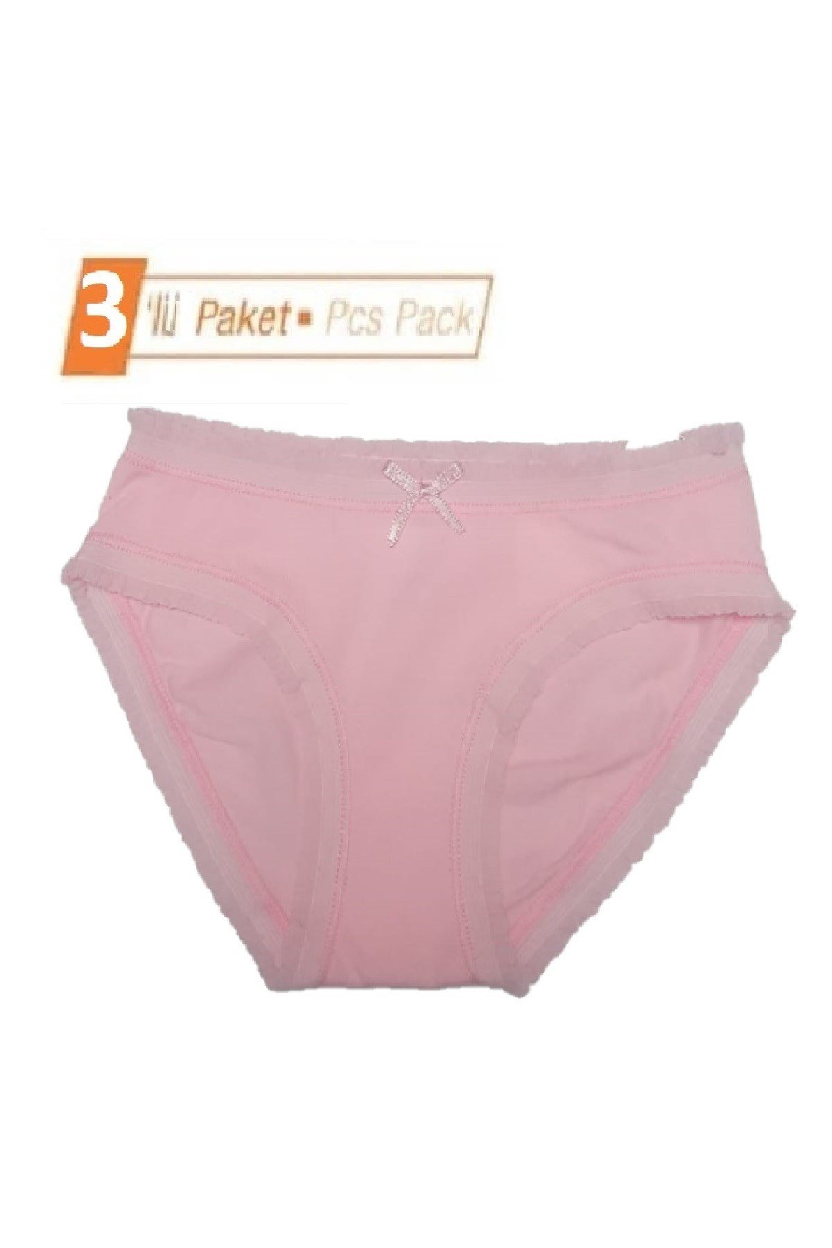 ORIGINAL MARINES Kız Çocuk %95 Pamuk 3'lü Paket Slip