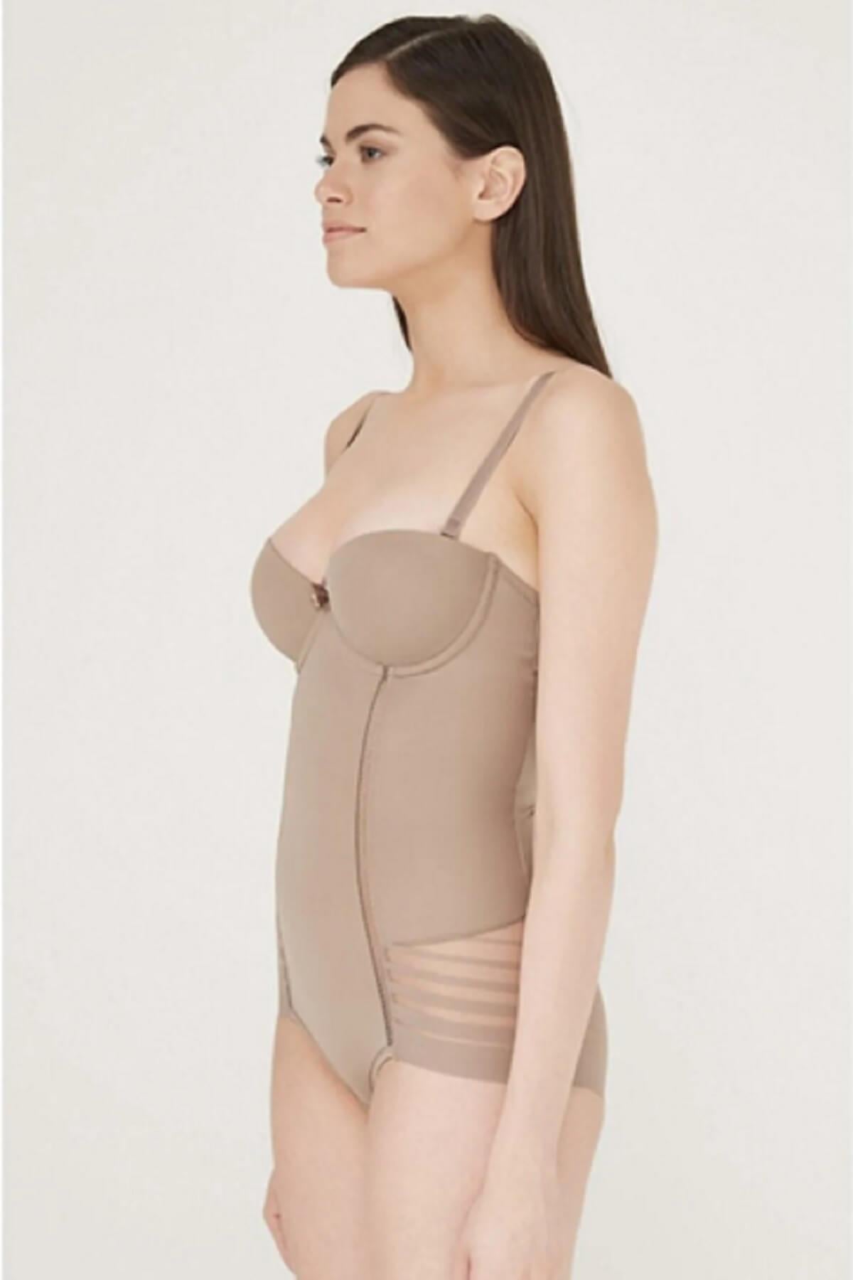 Ten Lingerie 501 112086 Tulip Corset Collection Straplez Kaplı Vücut & Body Korse