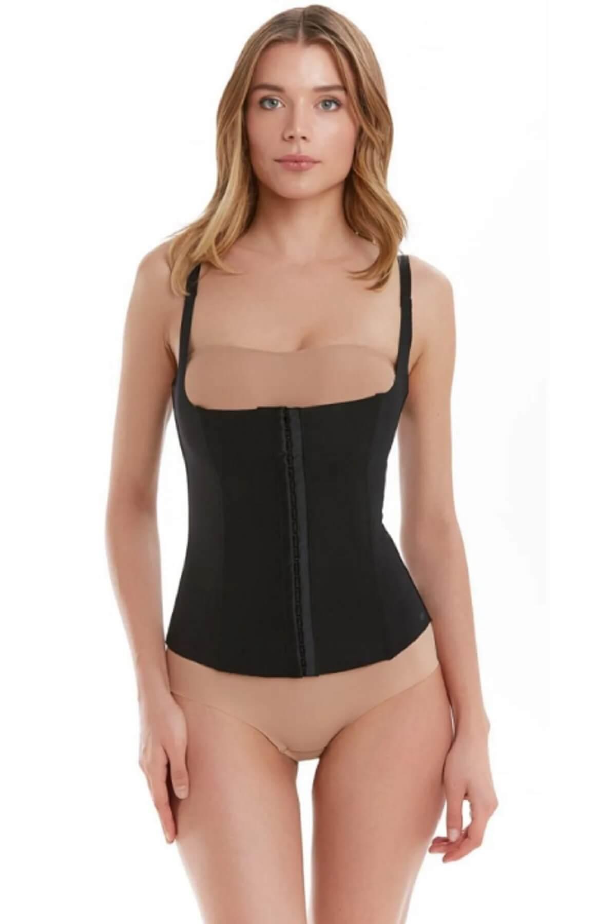 Ten Lingerie 501112114  Linum Series Balenli Yelek Korse