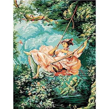 Canevas Margot de Paris - L'Escarpolette - 50 x 65