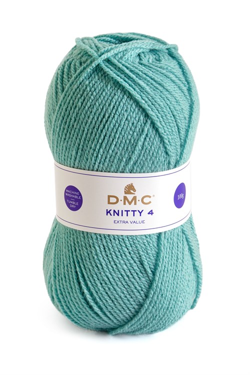 Laine Knitty 4 DMC - Bleu Turquoise 607