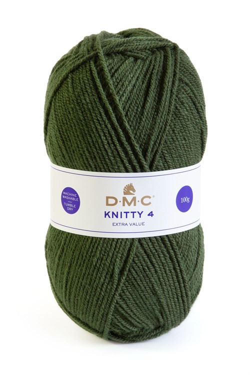 Laine Knitty 4 DMC - Vert 602