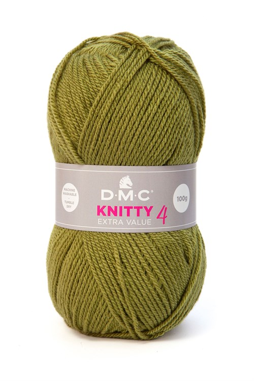 Laine Knitty 4 DMC - Vert 634