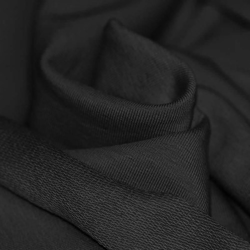 Tissu Jersey Sweat - Noir