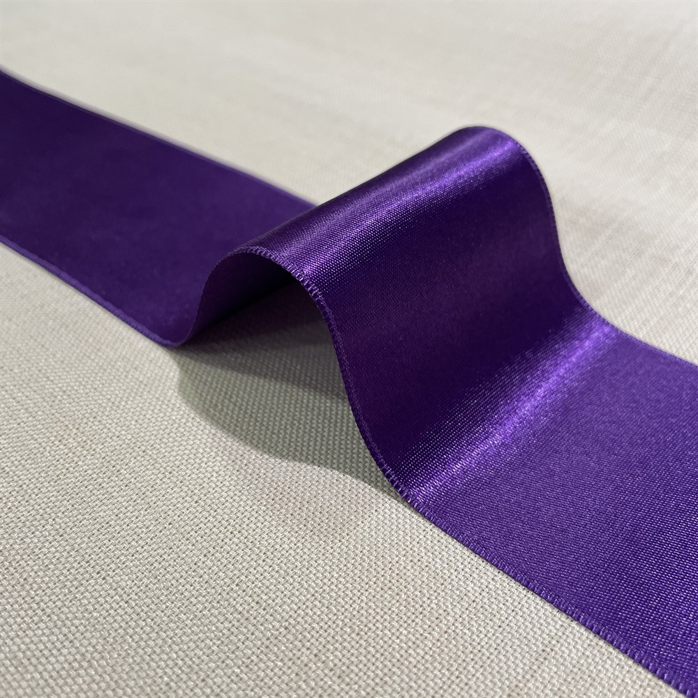 Ruban Satin Violet 6cm | Mytissus