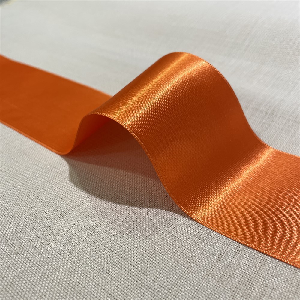 Ruban Satin Orange 6cm | Mytissus