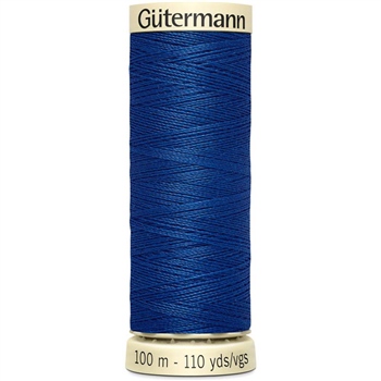 Bobine de Fil Gütermann 100m - Bleu n° 214