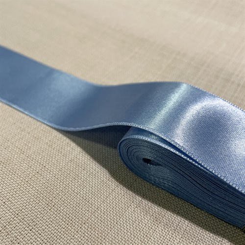 Ruban Satin Bleu Pastel 35mm | Mytissus