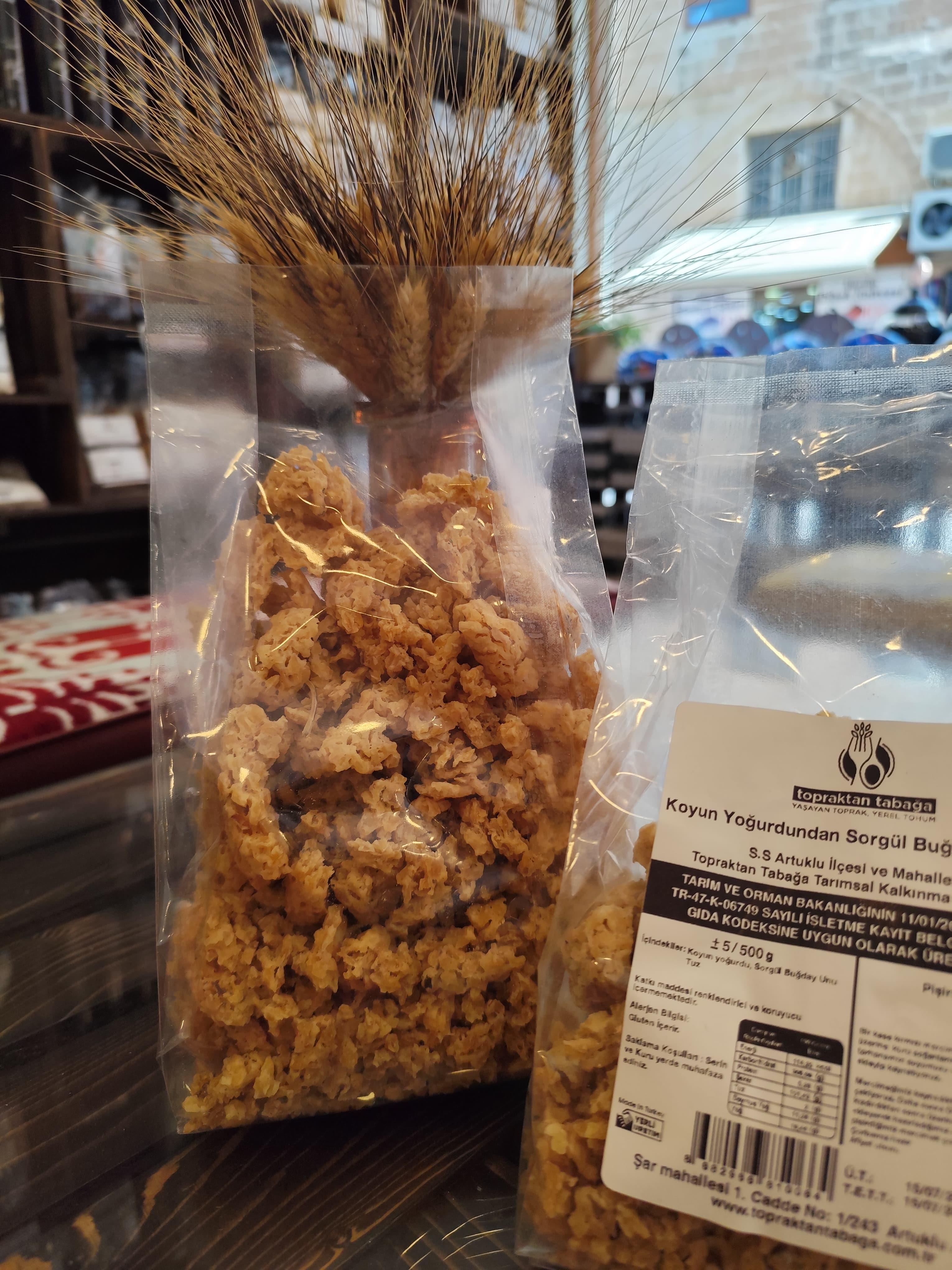 Koyun Yoğurdundan Sorgül Buğdaylı Tarhana