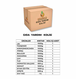 RAMAZAN GIDA PAKETİ - 100