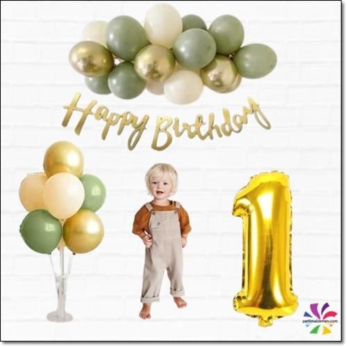 1 Yaş Balon Süsleme Seti