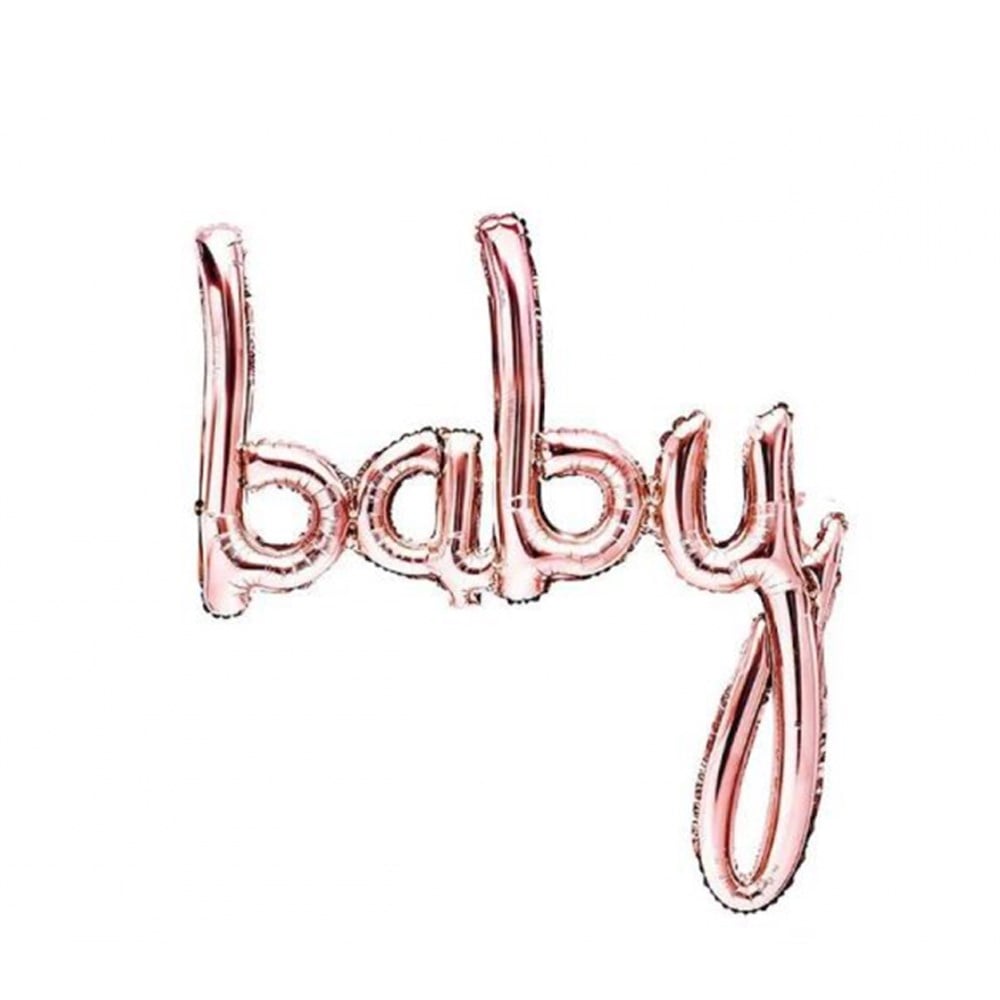 Baby Folyo Balon Rose Gold