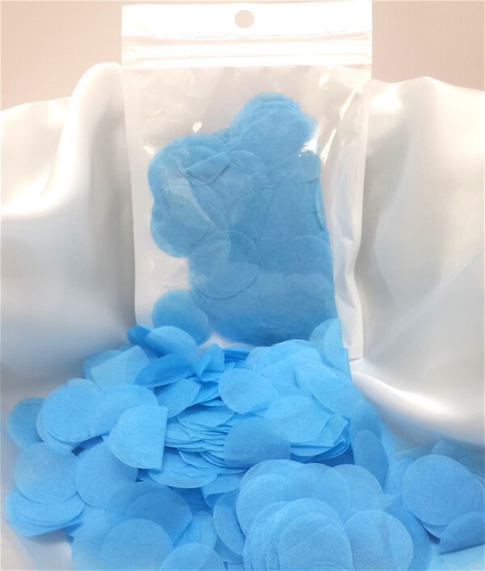 Balon Konfetisi Açık Mavi