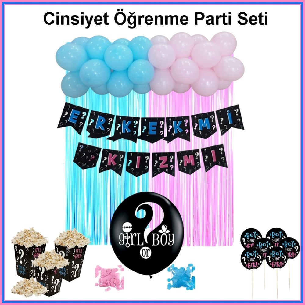 Cinsiyet Öğrenme Parti Seti