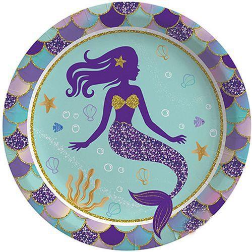 Deniz Kızı Tabak 8 Adet