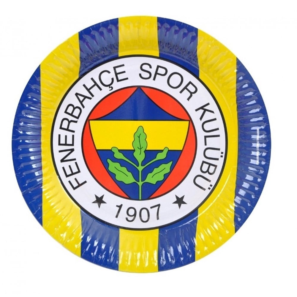 Fenerbahçe Temalı Tabak 8 Adet