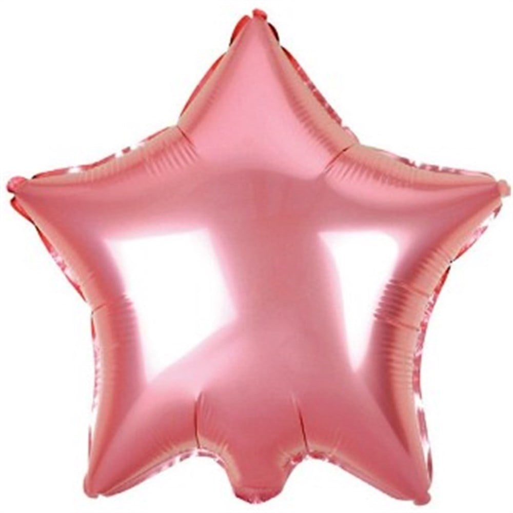 Folyo Balon Yıldız Pembe 45 cm
