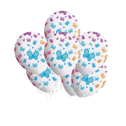 Kelebek Balon 10 Adet