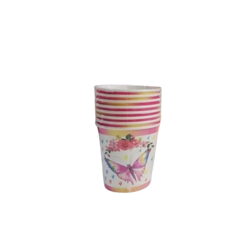 Kelebek Bardak 8 Adet