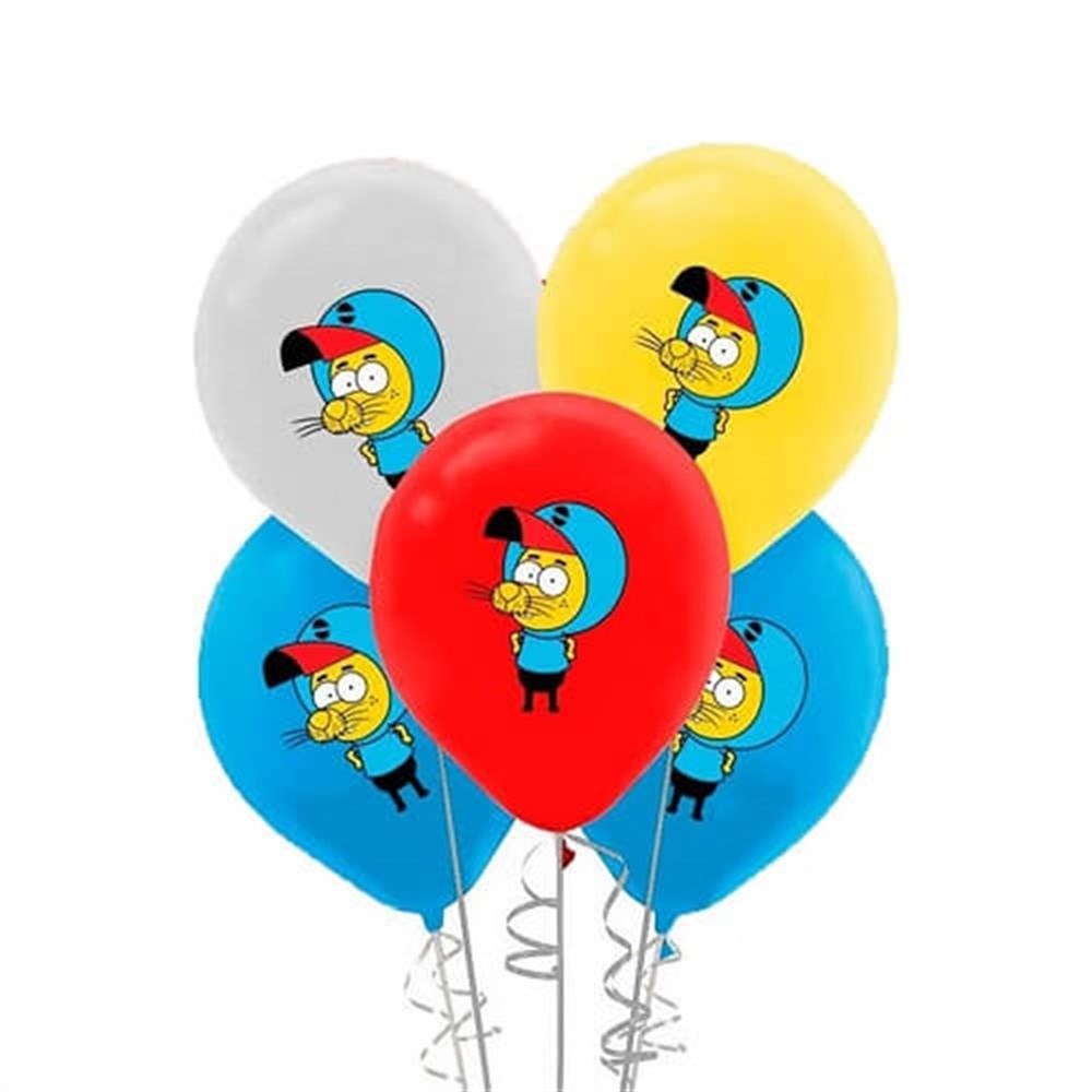 Kral Şakir Temalı Balon 10 Adet