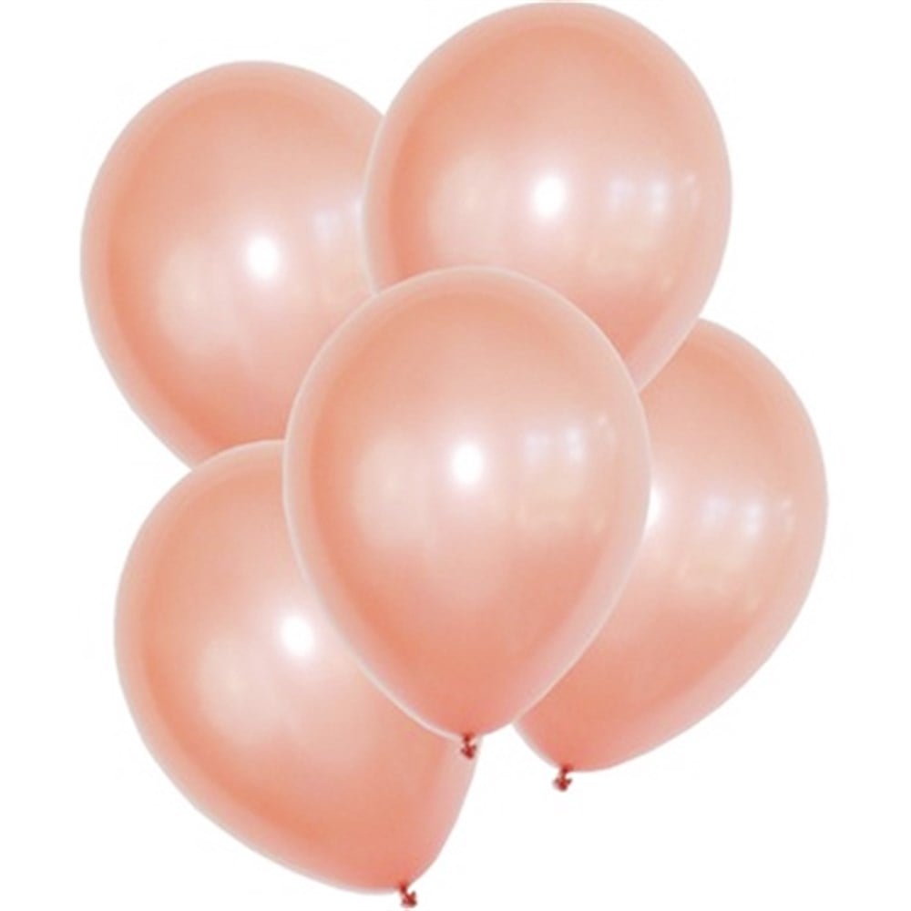 Metalik Balon Rose Gold Bronz 10 lu Paket