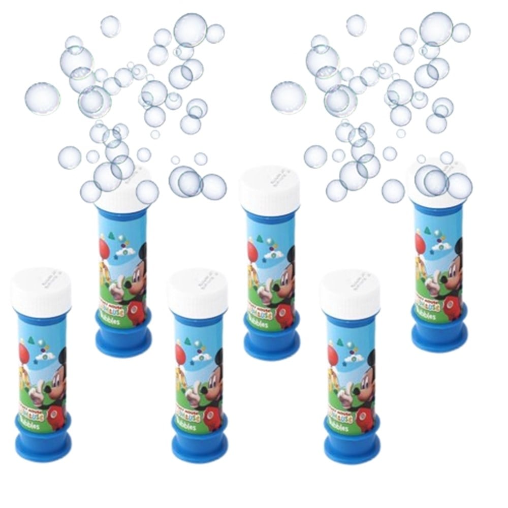 Mickey Mouse Temalı Köpük Baloncuk 6 lı