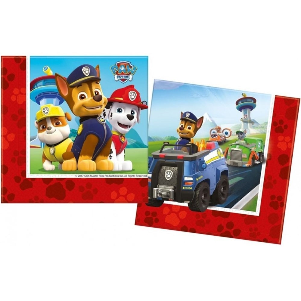 Paw Patrol Peçete 16 Adet