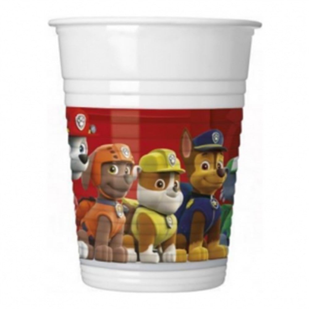 Paw Patrol Temalı Bardak 8 Adet