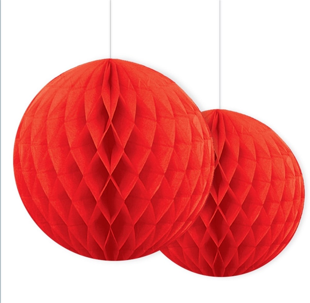 Petek Süs Seti Kırmızı 2li