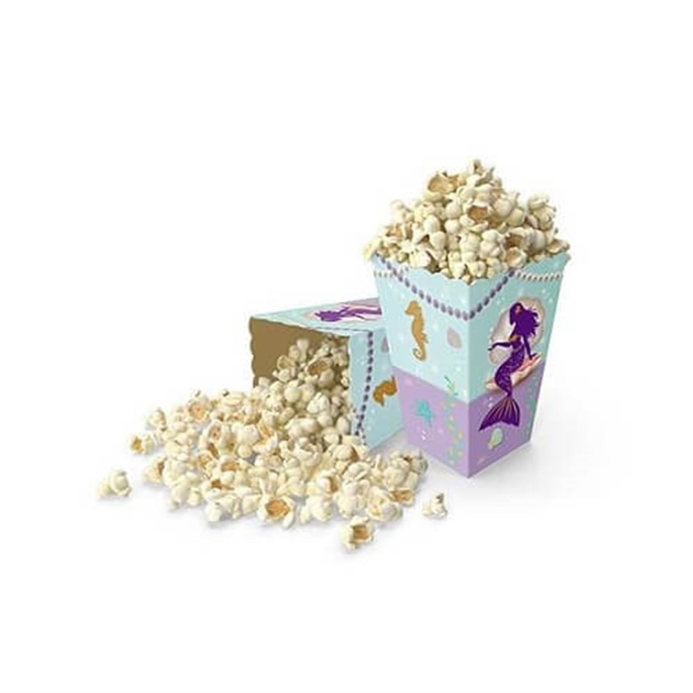 Pop Corn Mısır Kutusu Deniz Kızı