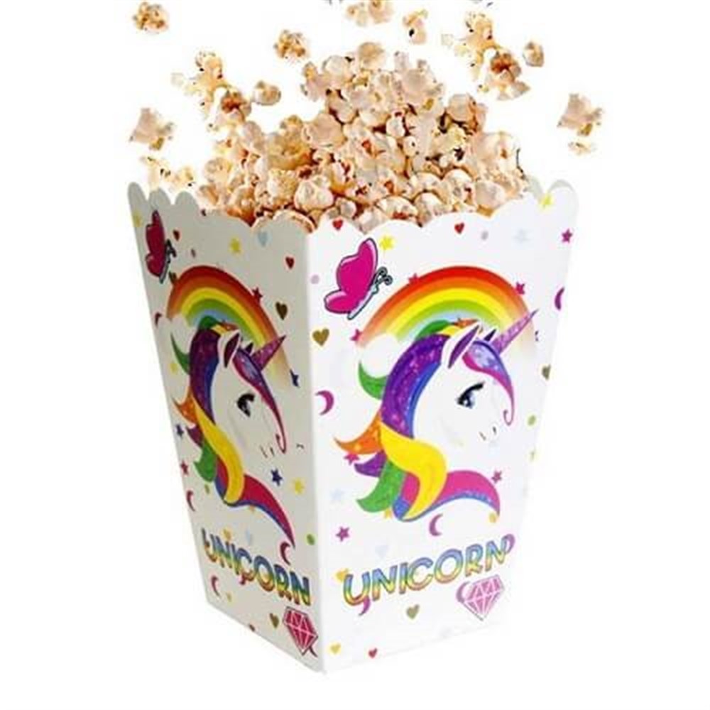 Pop Corn Mısır Kutusu Unicorn