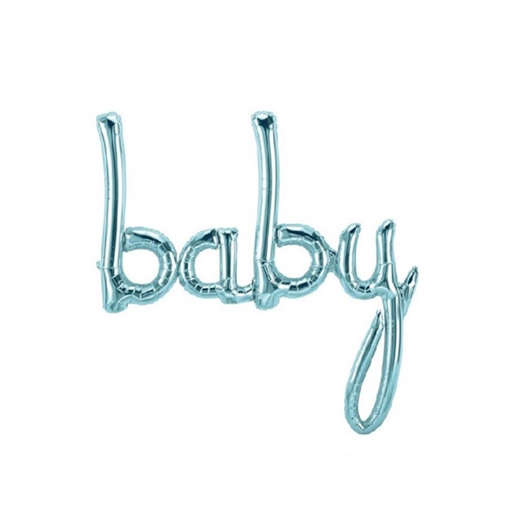 Baby Folyo Balon Mavi 40*70cm