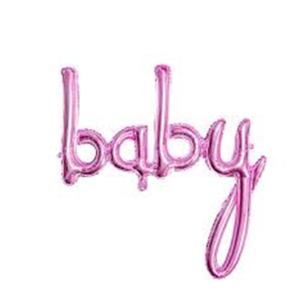 Baby Folyo Balon Pembe